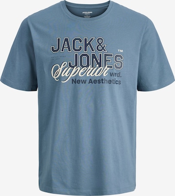 T-Shirt JACK & JONES en bleu : devant