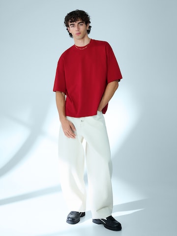 Bershka Shirt in Red