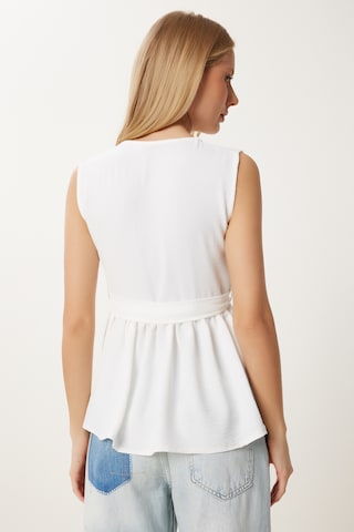 Happiness İstanbul Blouse in White