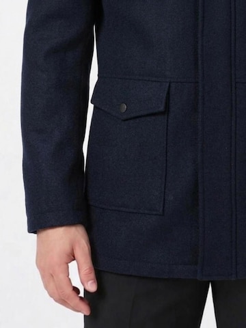 ALLTHEMEN Winter coat 'Nahtverlauf' in Blue