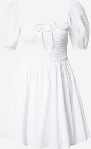 Abercrombie & Fitch Summer dress in White: front