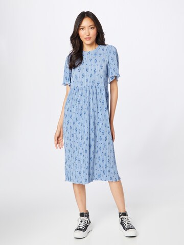 Monki - Vestido en azul: frente