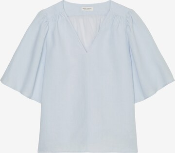 Marc O'Polo Blouse in Blauw: voorkant