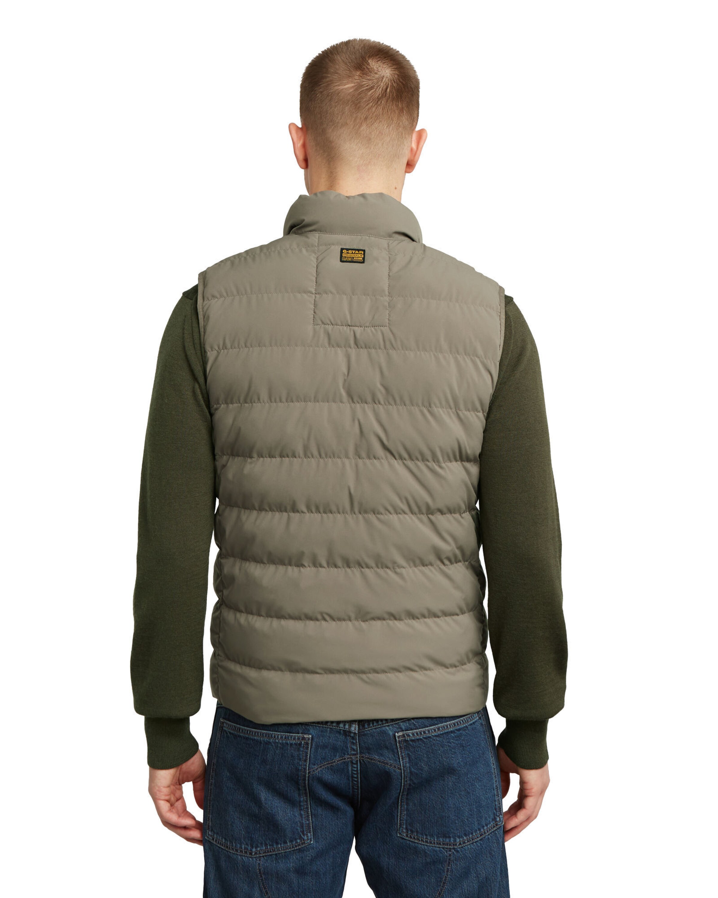 G-STAR Bodywarmer 'Foundation' in Groen