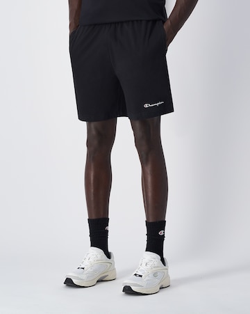 Champion Authentic Athletic Apparel Regular Pants in Black: front