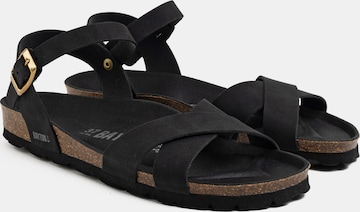 Bayton - Sandalias con hebilla en negro