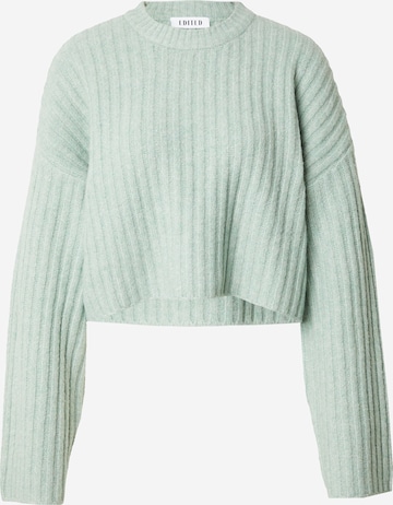 EDITED Sweater 'Amie' in Green: front