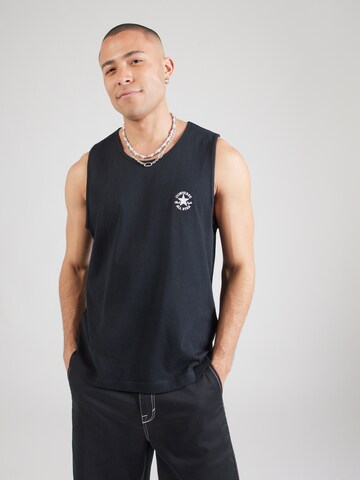 CONVERSE - Camisa 'CHUCK' em preto: frente
