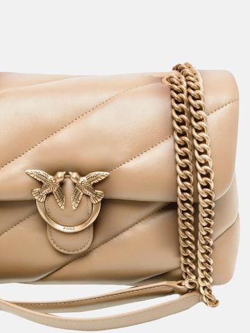 PINKO Axelremsväska i beige