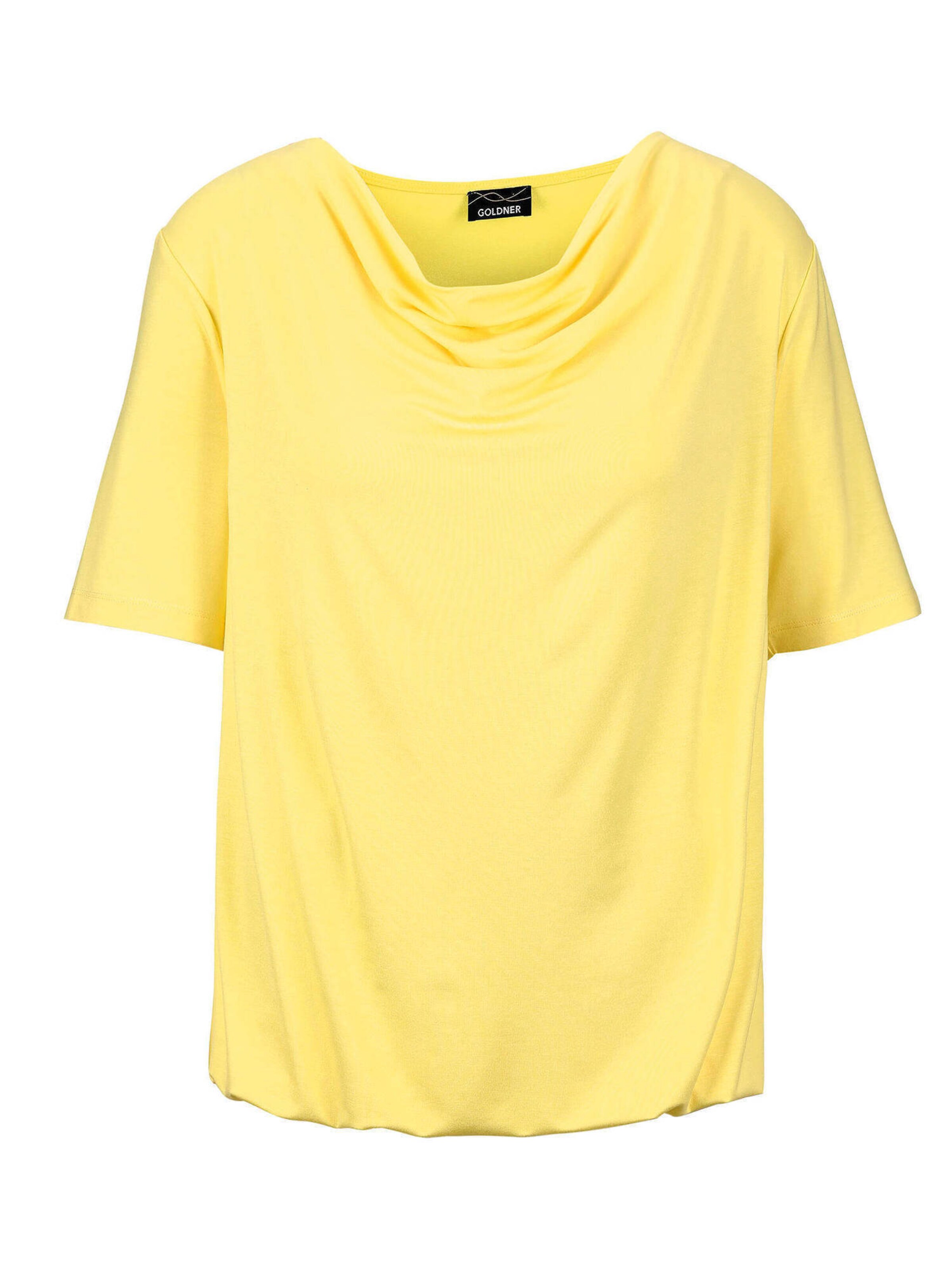 Goldner Shirt in Geel: voorkant
