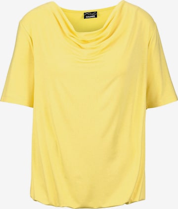 T-shirt Goldner en jaune : devant
