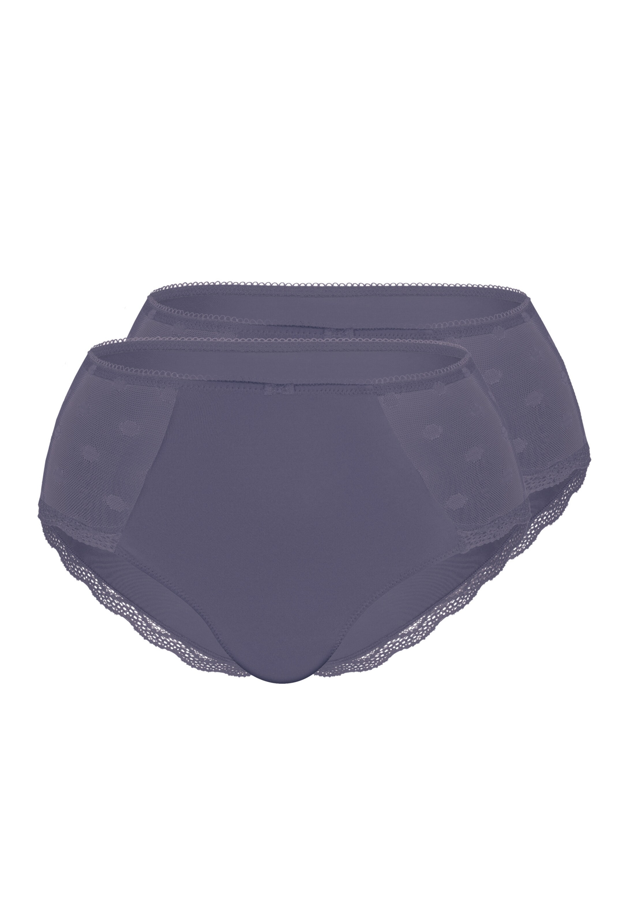 sassa Panty 'DOTTED MESH' in Grau: Vorderseite