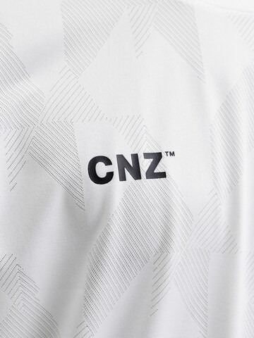 balta JACK & JONES Marškinėliai 'JCOCNZ PARIS'