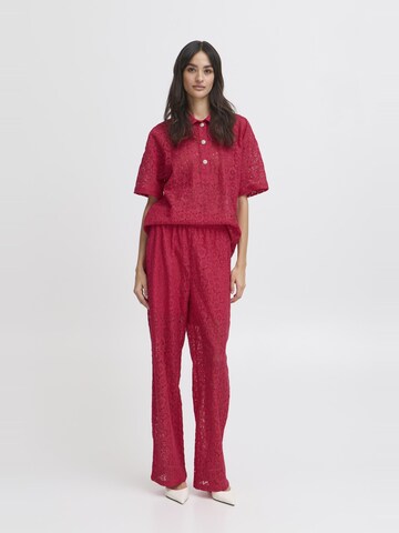 b.young Regular Trousers ' BYBXSOLACY ' in Red