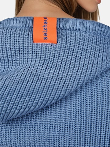 salzhaut Sweatshirt 'Task' in Blau