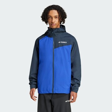 Veste outdoor 'Multi 2L' ADIDAS TERREX en bleu : devant
