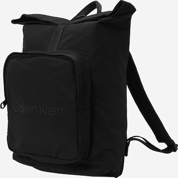 Calvin Klein Backpack in Black: front