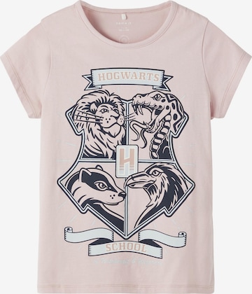 NAME IT Shirt 'HARRY POTTER FUXINA' in Pink: front