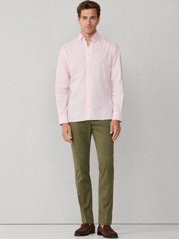 Hackett London Regular Fit Hemd 'Ess' in Pink