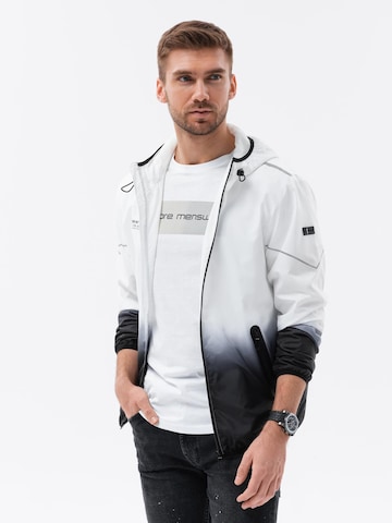 Ombre Between-Season Jacket in Black