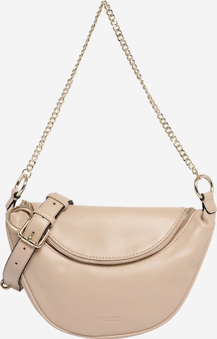 Seidenfelt Manufaktur Crossbody Bag 'Big Skien' in Beige: front