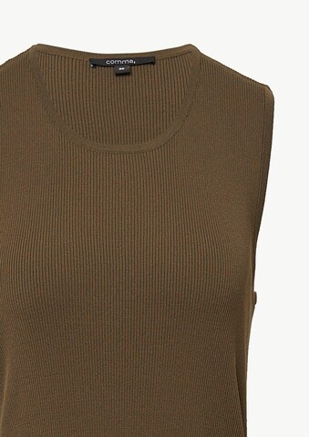 COMMA Kleid in Braun