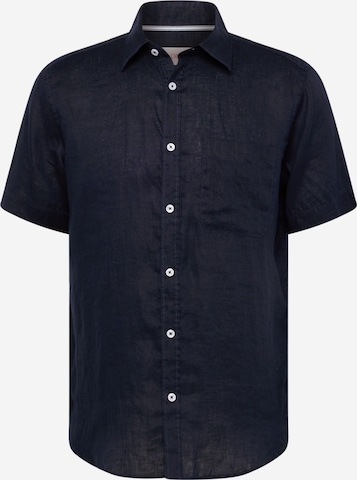 s.Oliver Button Up Shirt in Blue: front