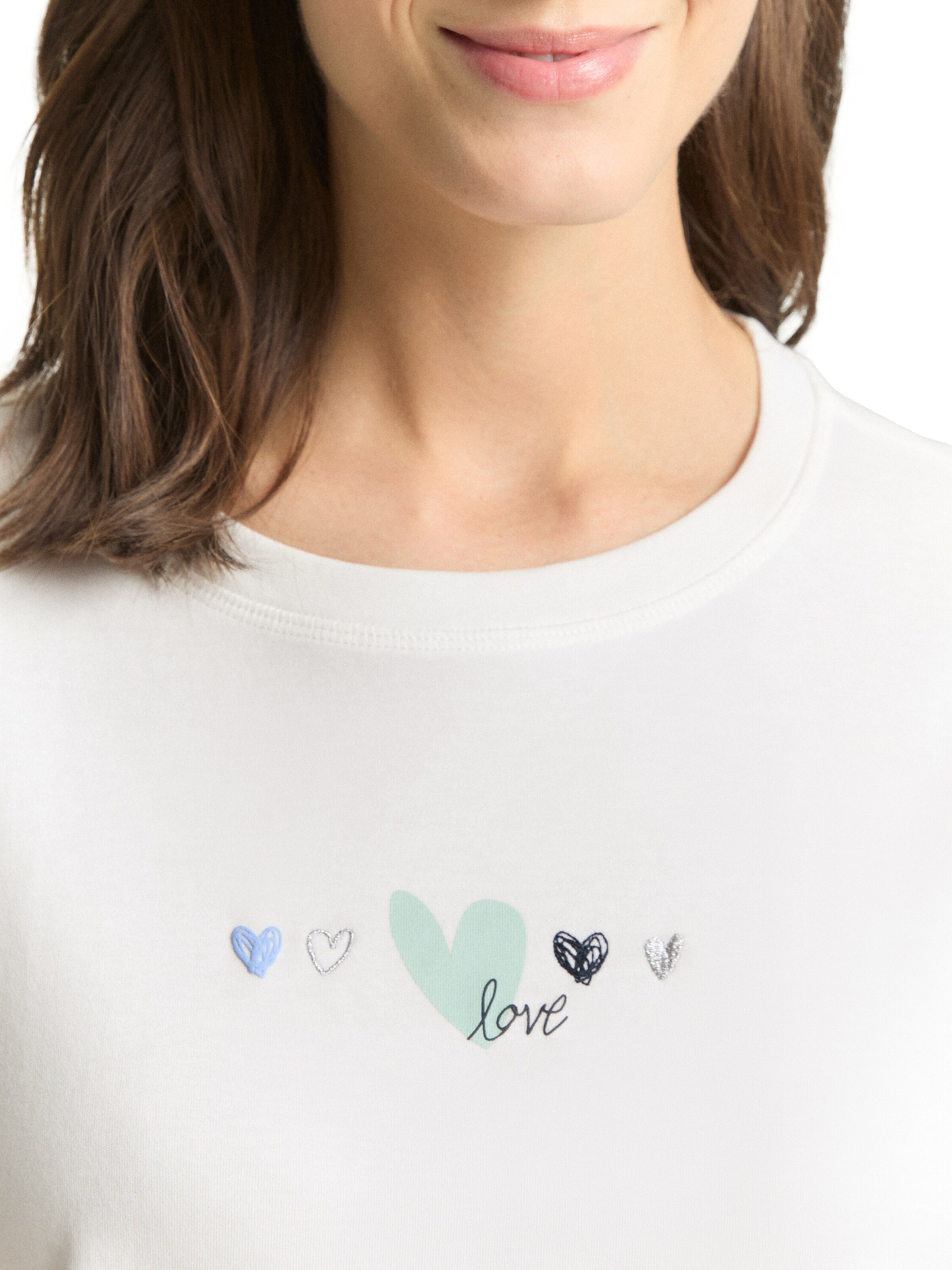 Maglietta di TOM TAILOR in bianco