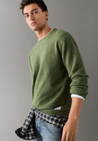 Pepe Jeans - Jersey 'DEACON' en verde: frente