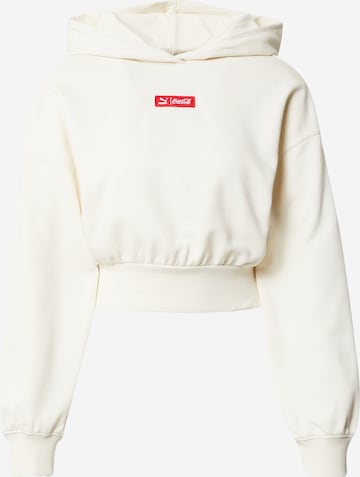 PUMA Sweatshirt in Beige: front