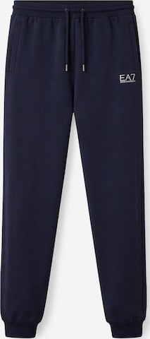 EA7 Emporio Armani Tapered Housut värissä sininen: etupuoli