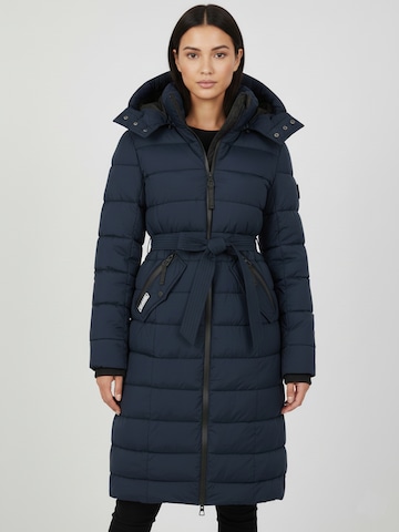 Rock Creek Winterjas in Blauw: voorkant