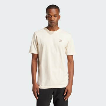 ADIDAS ORIGINALS - Camiseta 'Trefoil Essentials' en blanco: frente