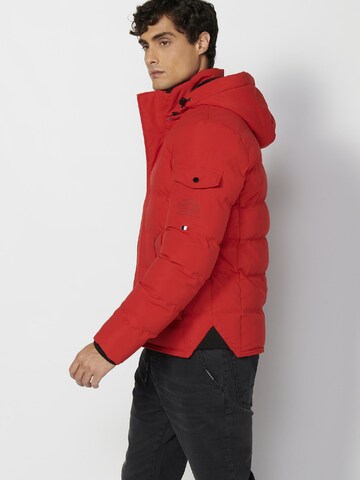 Veste d’hiver KOROSHI en rouge