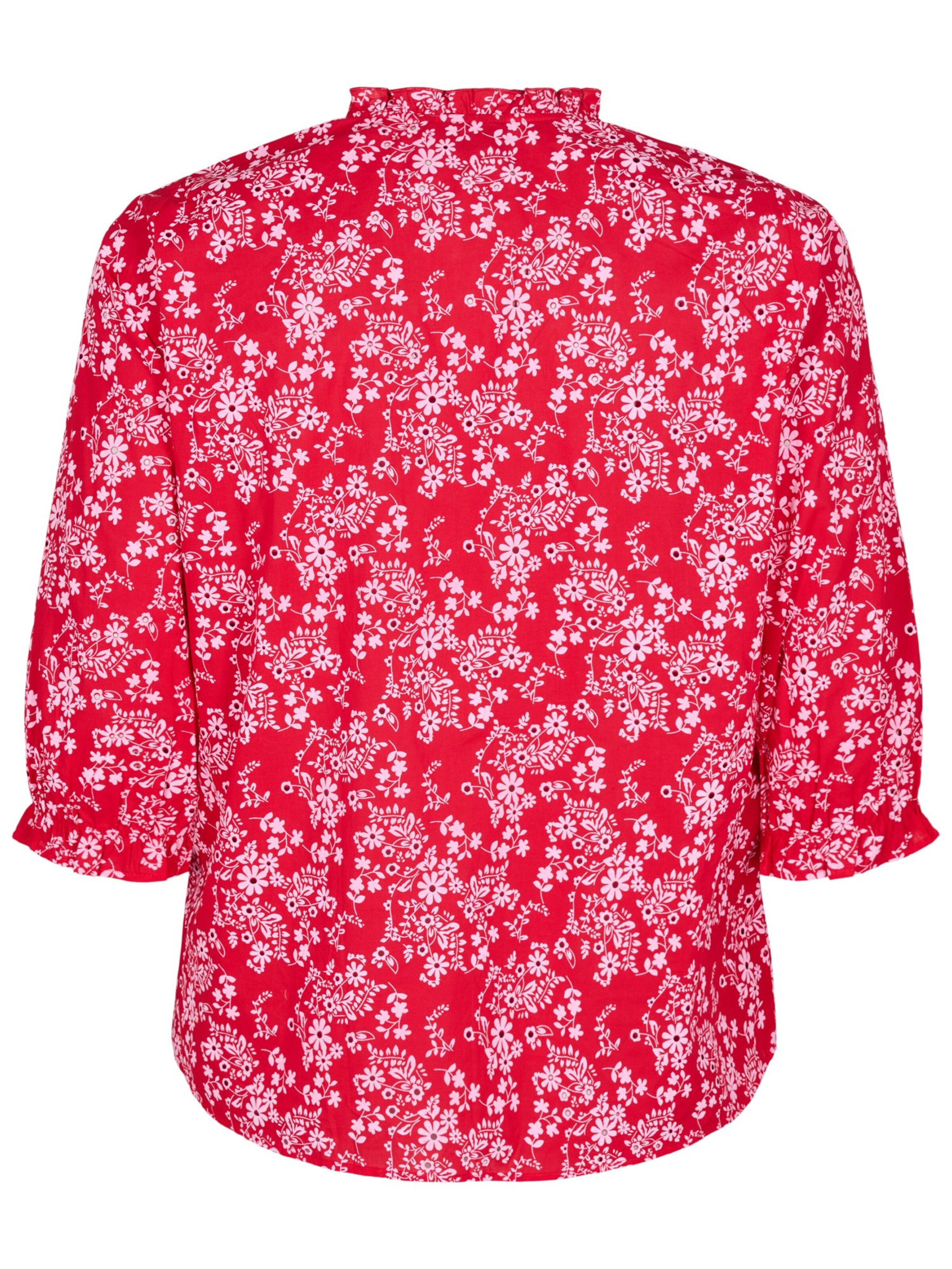 Camicia da donna di Zizzi in rosso