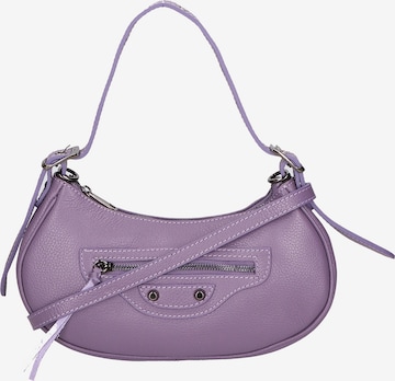 Sac bandoulière Gave Lux en violet : devant