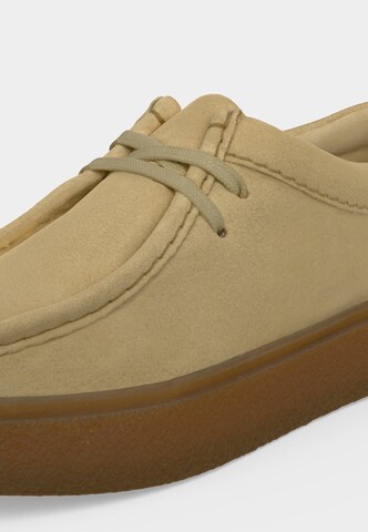 Pantofi cu șireturi 'Boxbee Walla' de la Clarks Originals pe maro