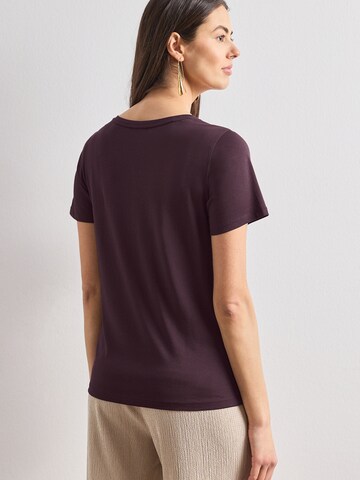 STREET ONE T-Shirt in Lila