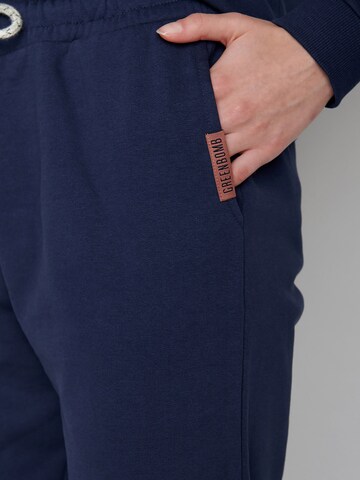 GREENBOMB Tapered Broek in Blauw