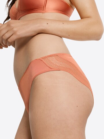 Slip ' Ciri ' Hanro en orange