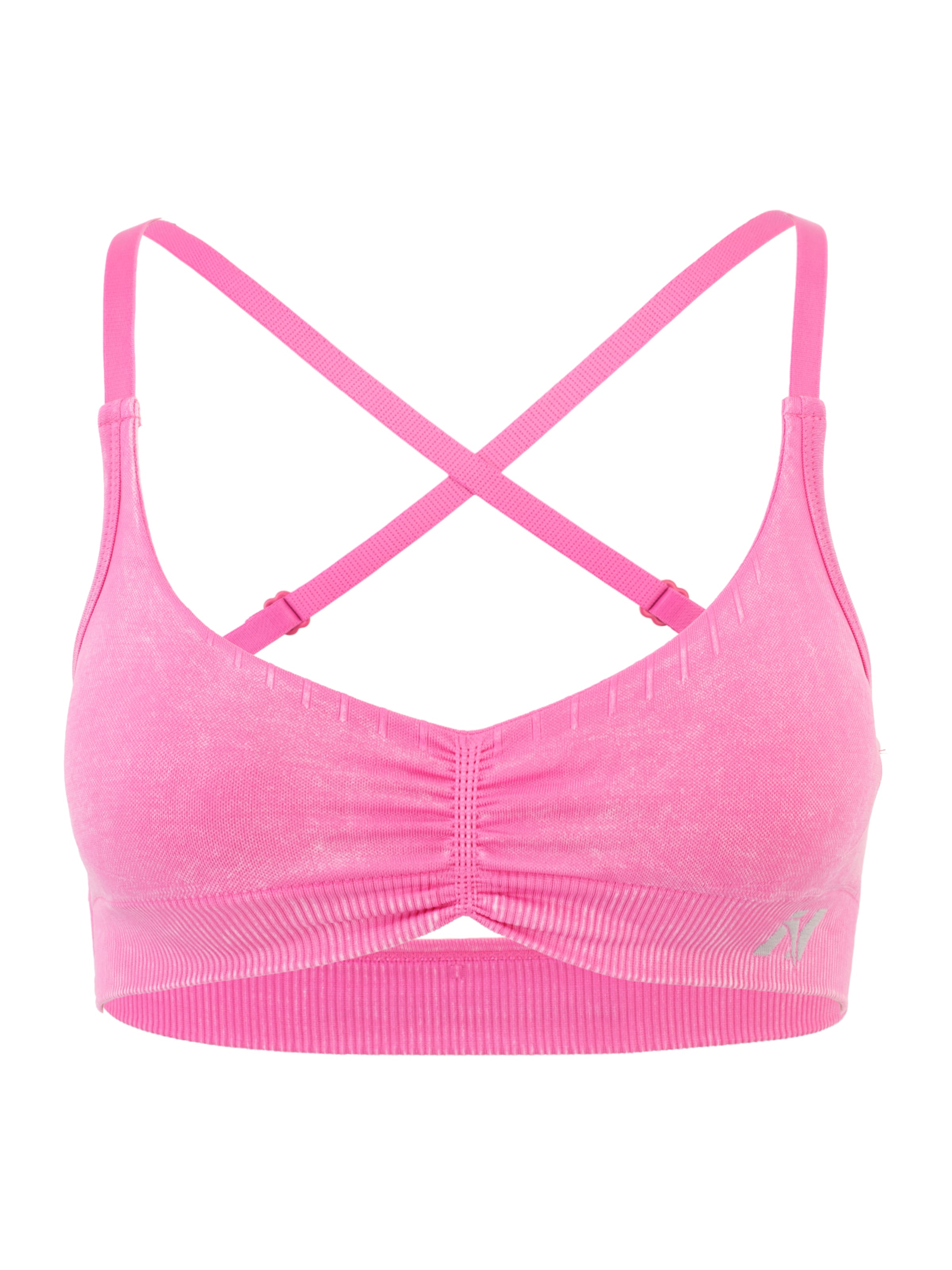 NEBBIA Бюстье Спортивный бюстгальтер в Ярко-розовый: спереди
