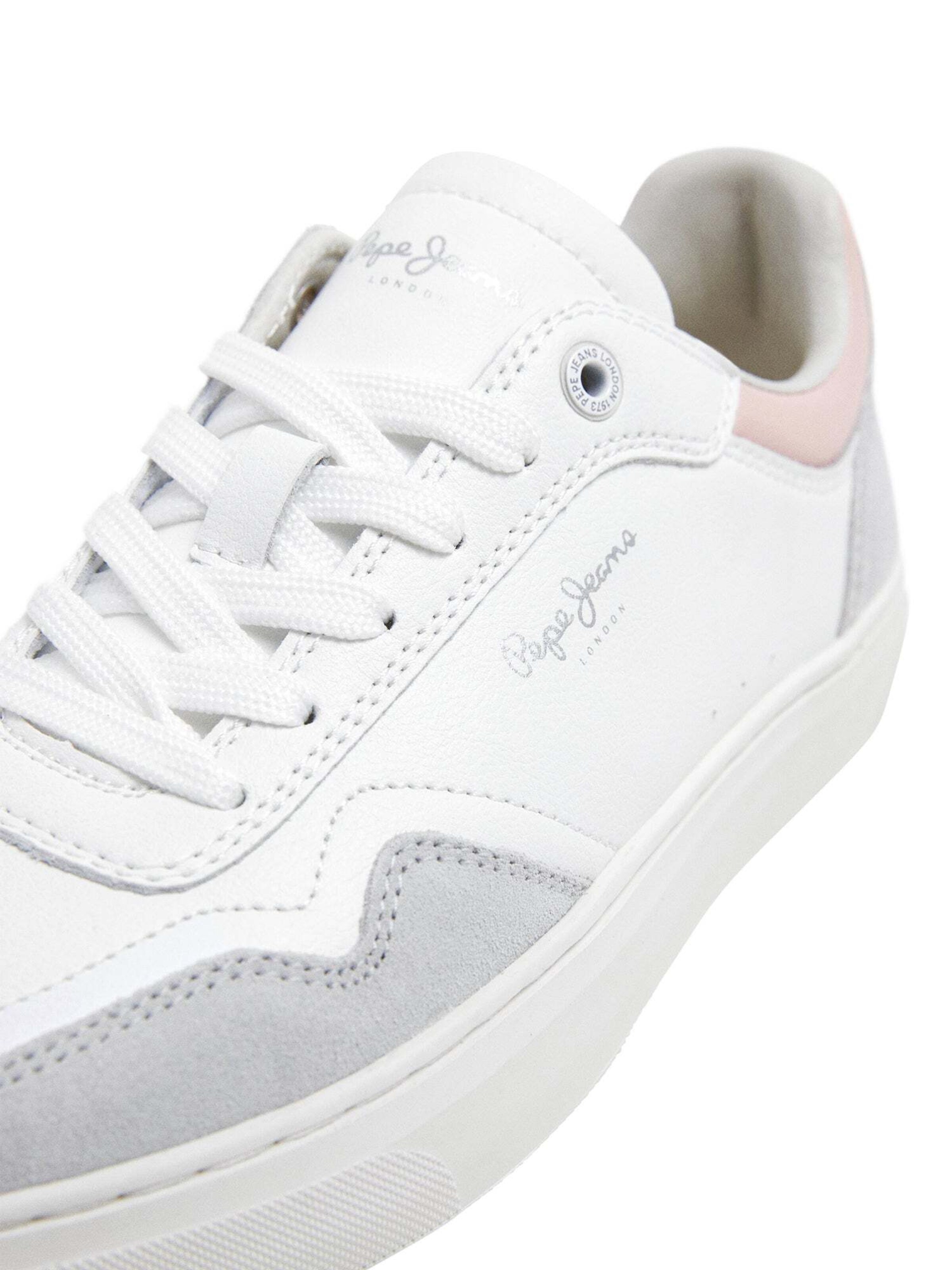 Pepe Jeans Sneaker 'Camden Collar' in Weiß