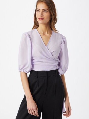 Bardot Bluse 'ISABELLA' in Lila: predná strana