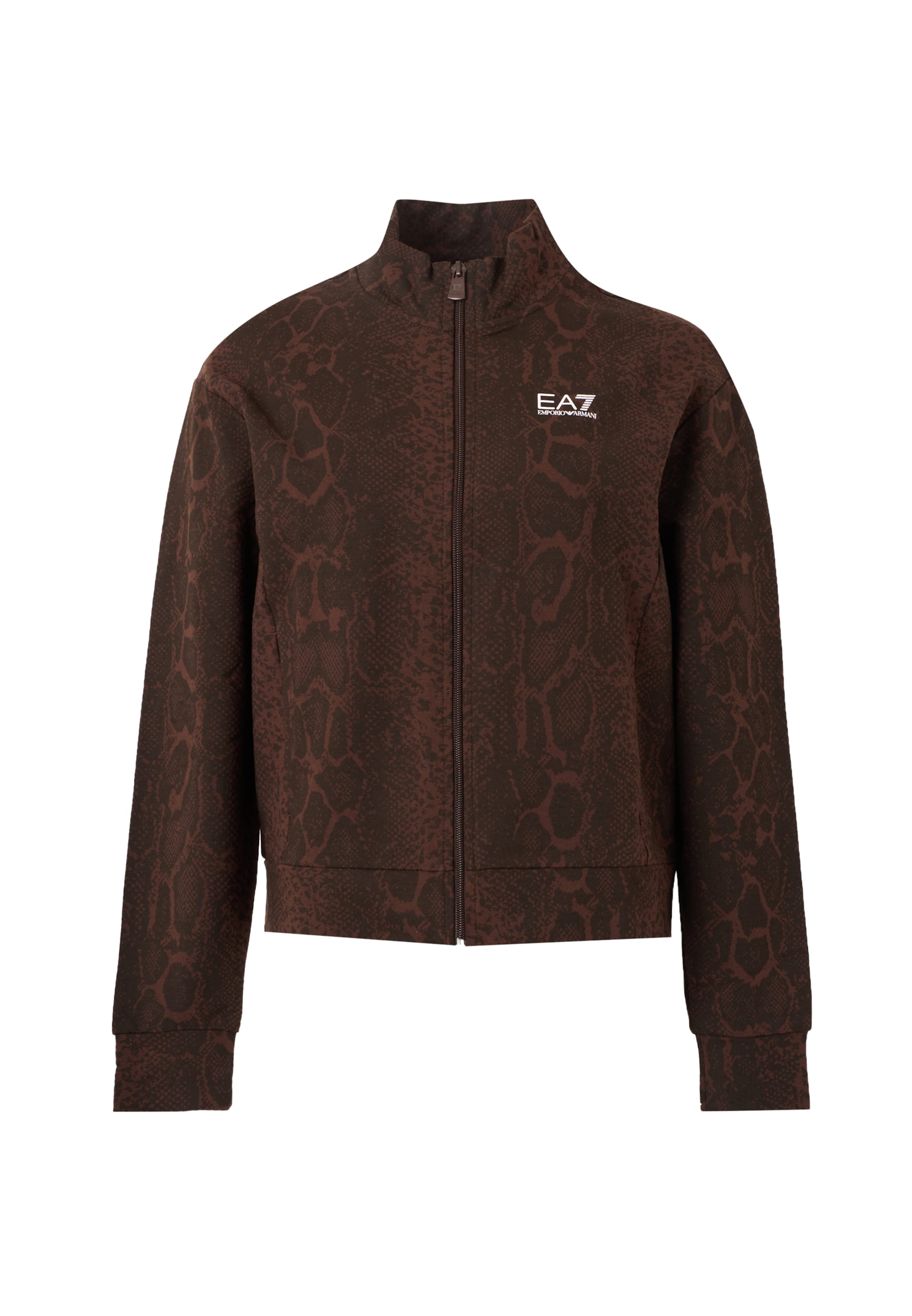 EA7 Emporio Armani Collegetakki värissä ruskea: etupuoli