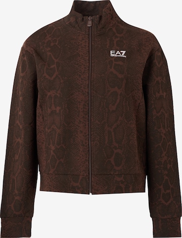 EA7 Emporio Armani Collegetakki värissä ruskea: etupuoli