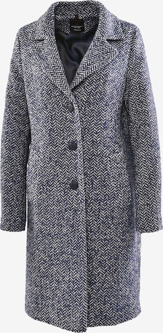 Fuchs Schmitt Between-Seasons Coat in Blue: front