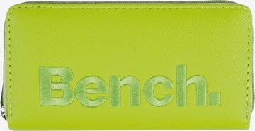 Portamonete di BENCH in verde: frontale
