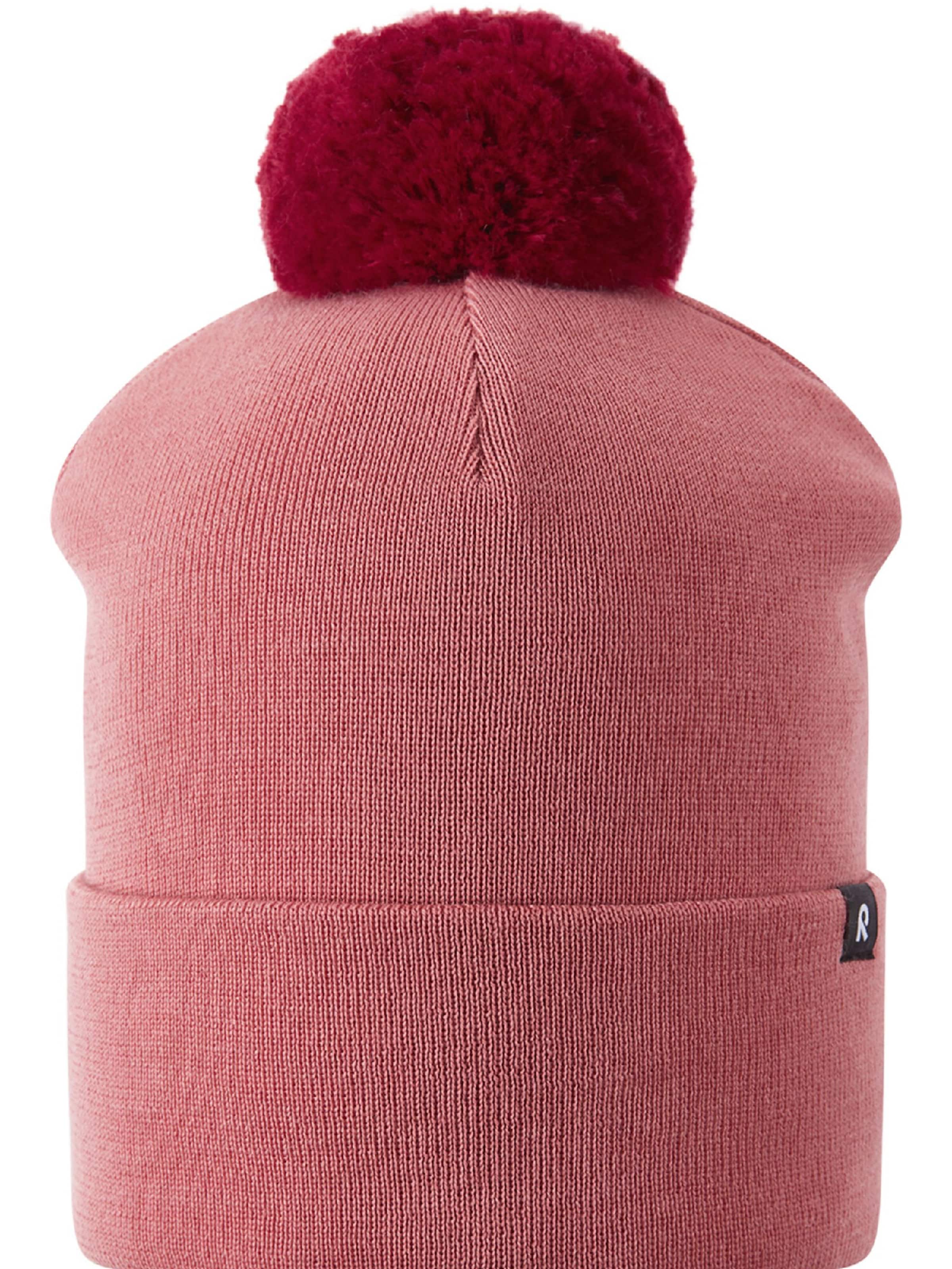 Reima Beanie 'Omasi' in Pink: front