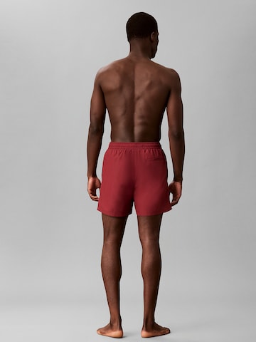 Calvin Klein Board Shorts in Red