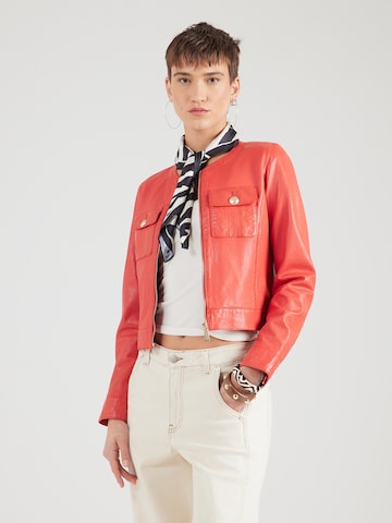 sarkans OAKWOOD Starpsezonu jaka 'SUSAN': no priekšpuses